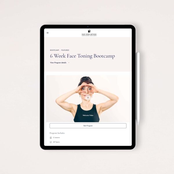 6 Week Face Toning Bootcamp