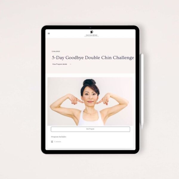 5-Day Goodbye Double Chin Challenge